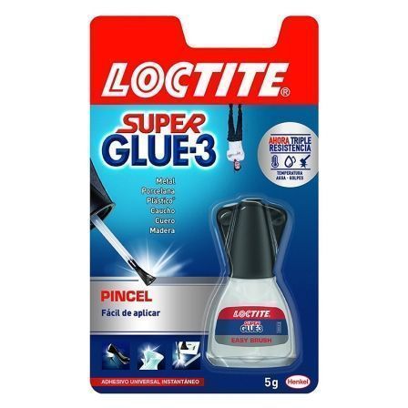 Loctite Super Glue-3 Adhesivo Instantáneo con Pincel 5 g